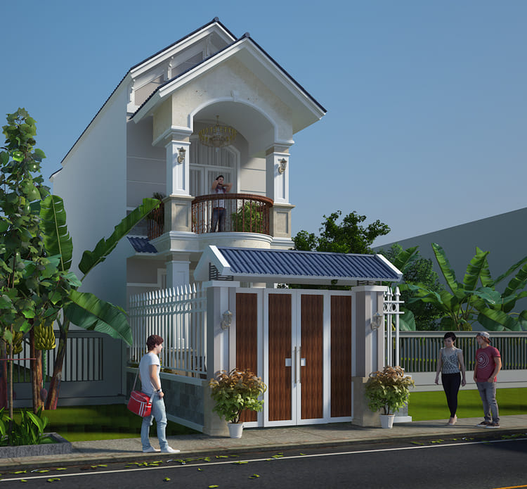 THIẾT KẾ NHÀ PHỐ HIỆN ĐẠI
