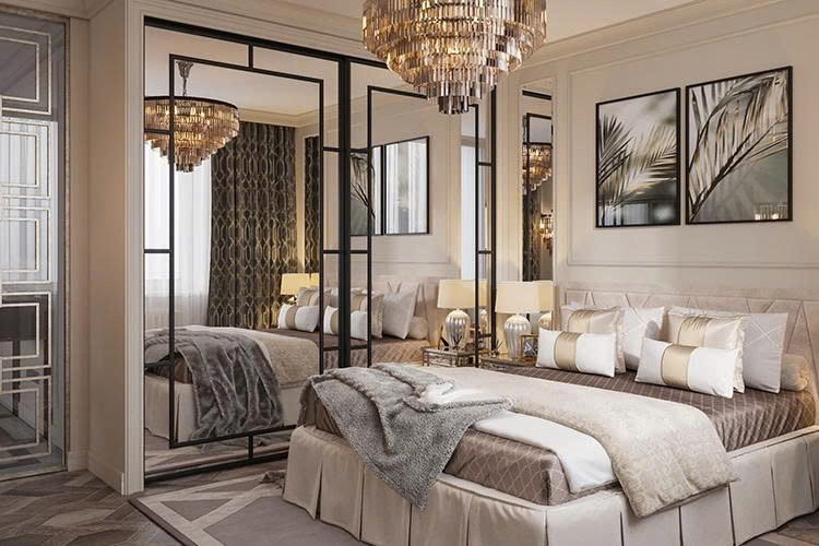 Phòng Ngủ Tân Cổ Điển Biệt Thự
