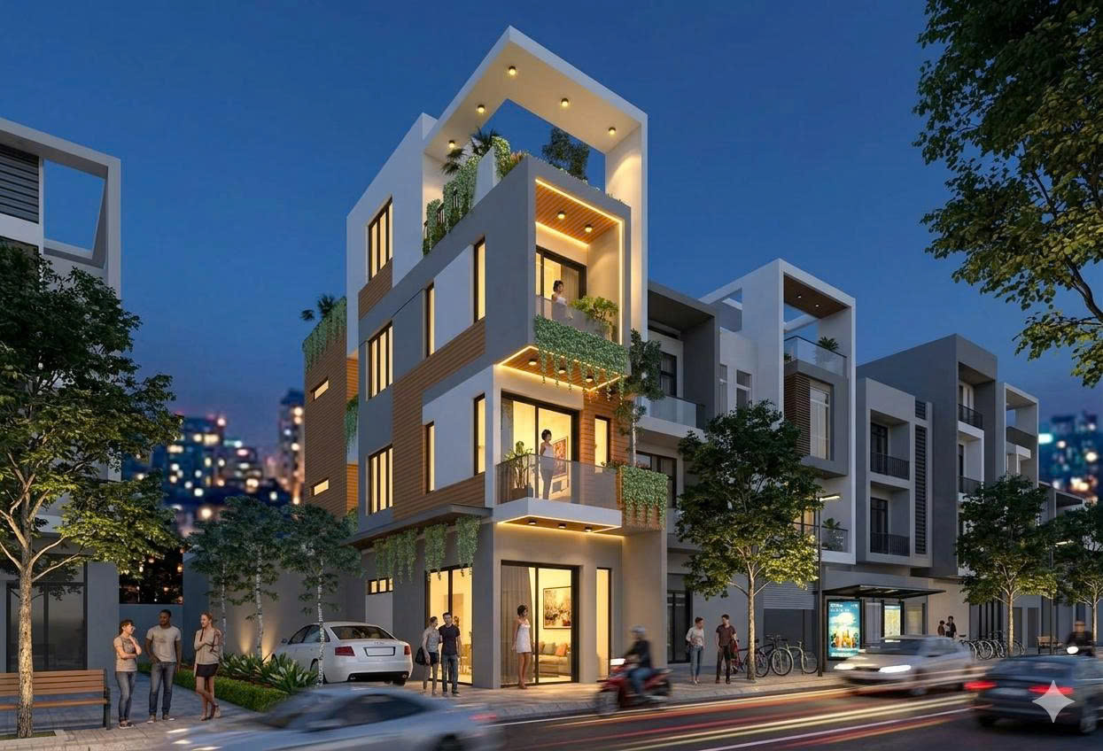 BIỆT THỰ PHỐ GÓC ĐƯỜNG