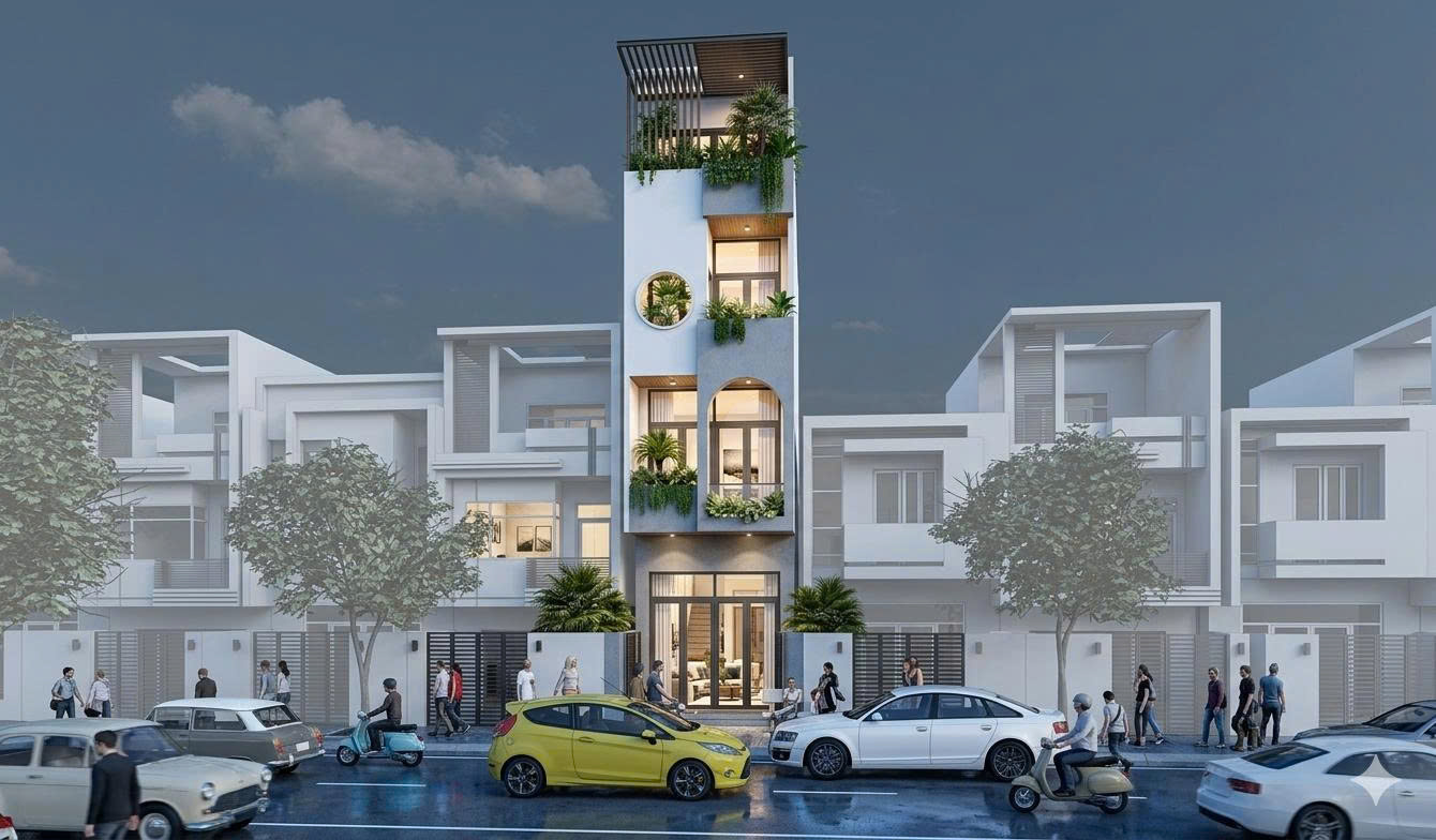 TUYỆT TÁC NHÀ PHỐ HIỆN ĐẠI TỐI GIẢN 